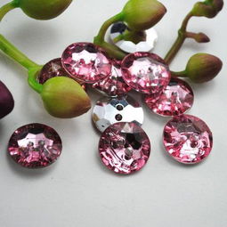 浙江工廠直銷13mm圓形亞克力兩眼鈕扣 服裝輔料的理想之選